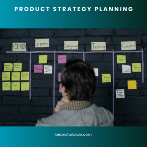 Product manager using elevator pitch framework to build product strategies